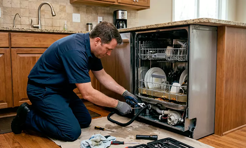 Dishwasher Not Draining Repair in Estero, FL