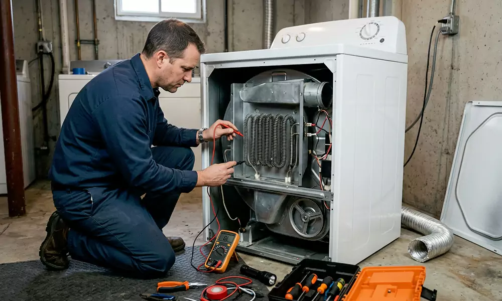 Dryer Not Heating Repair in Estero, FL