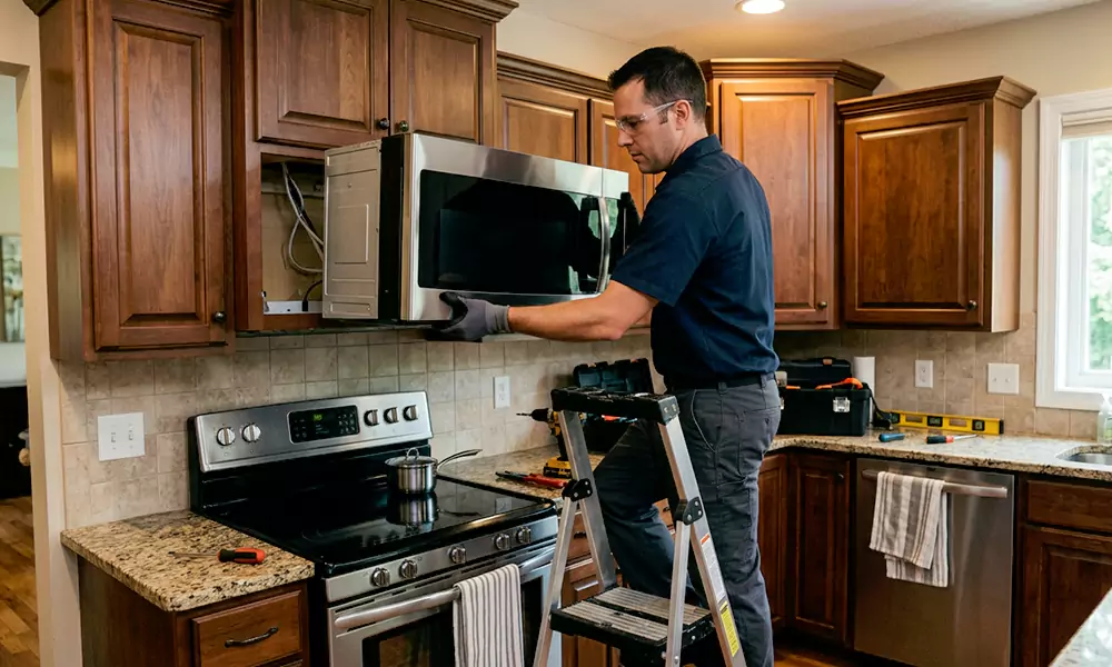 Microwave Installation in Estero, FL