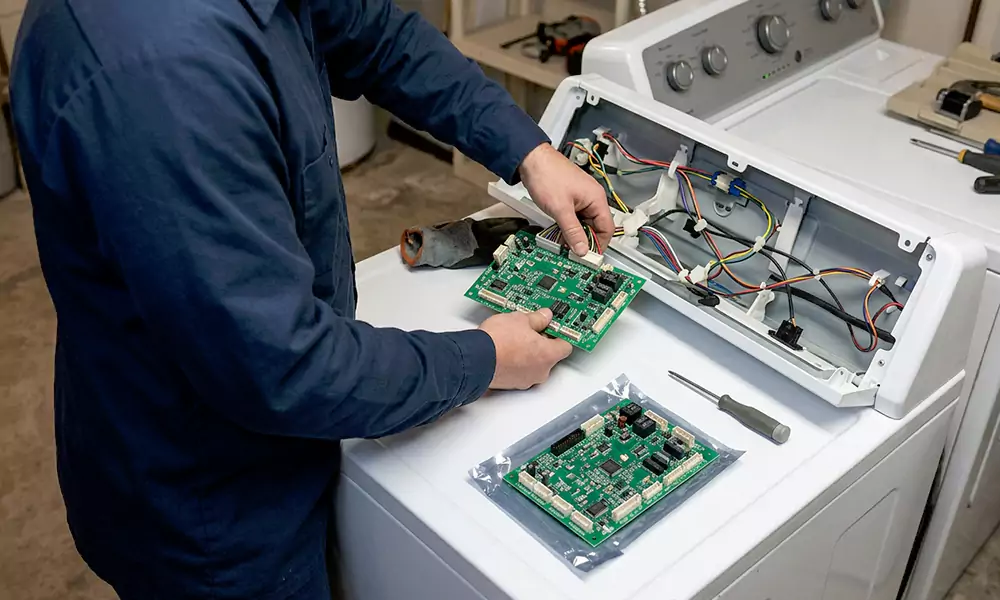 Washer Control Board Replacement in Estero, FL