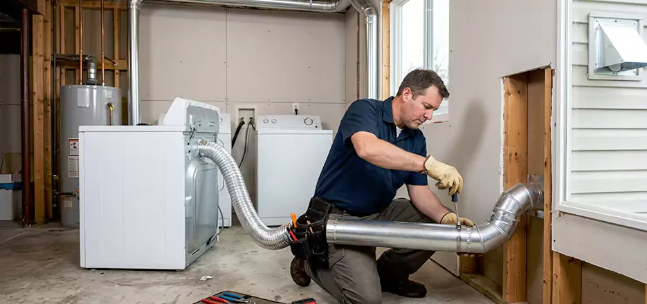 Recessed Dryer Vent Installation Estero