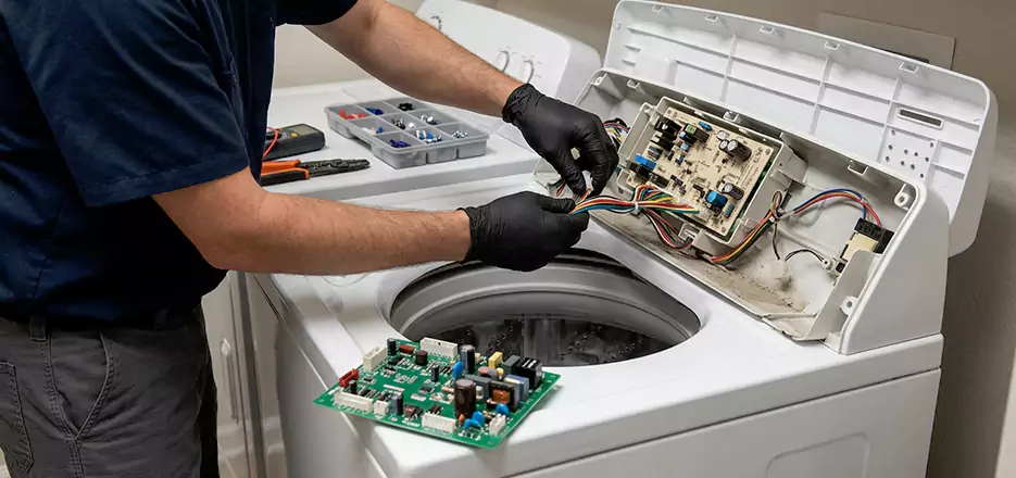Washer Control Panel Board Replacement in Estero