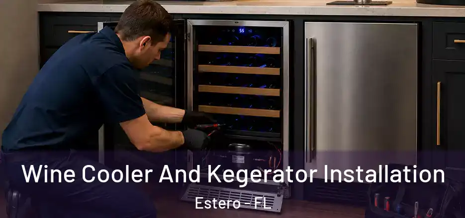 Wine Cooler And Kegerator Installation Estero - FL